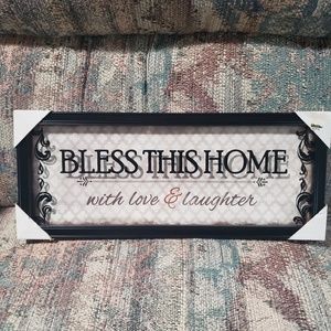 Bless this home - Wall decor